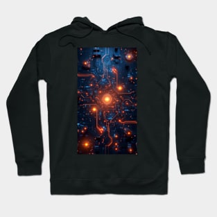 Circuit board 10K resolution Hoodie